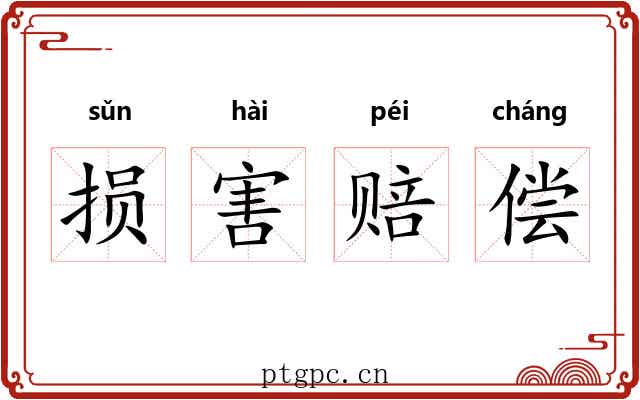 损害赔偿 损害赔偿