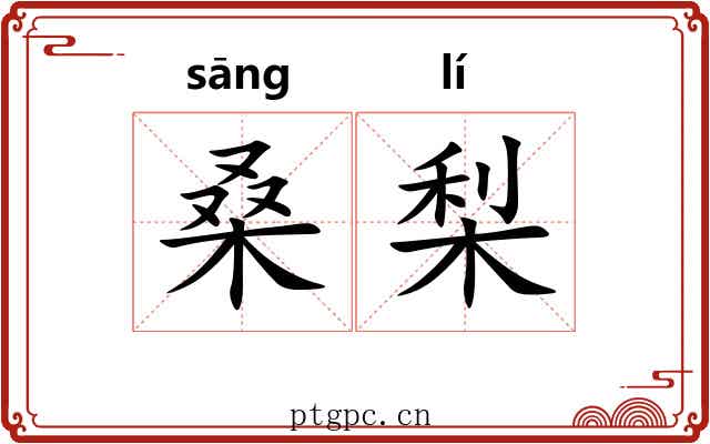 桑梨