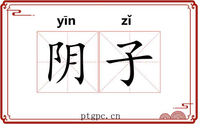 阴子 阴子