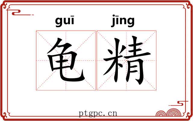 龟精 龟精