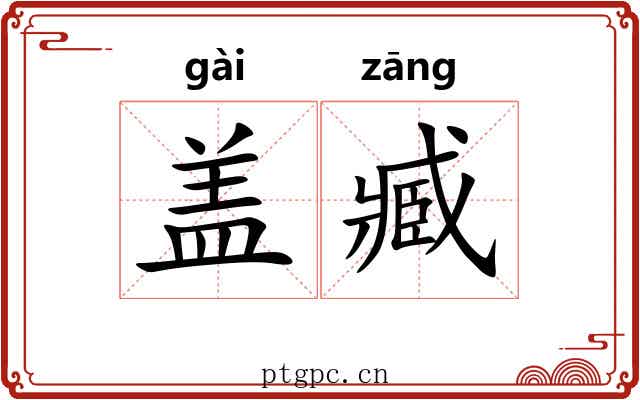盖臧 盖臧