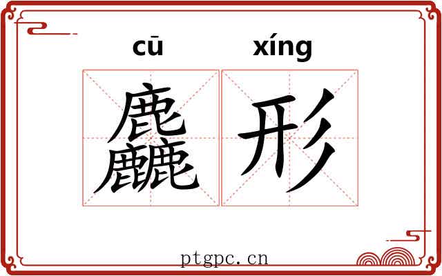 麤形