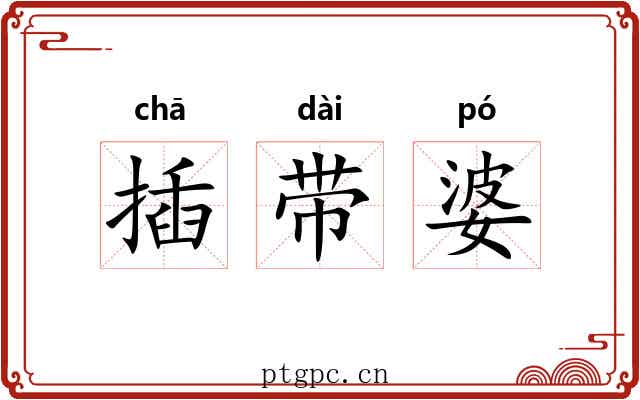 插带婆 插带婆