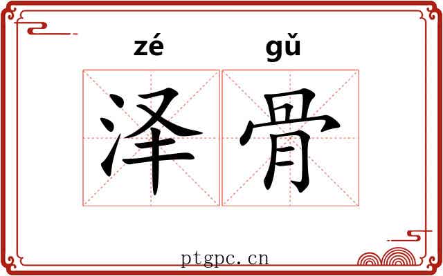泽骨 泽骨