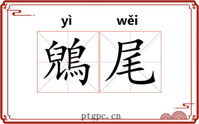 鶂尾