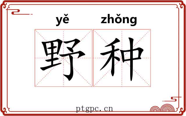 野种