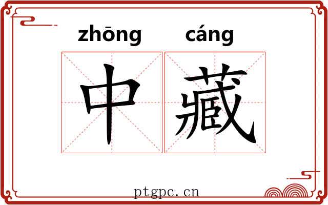 中藏 中藏