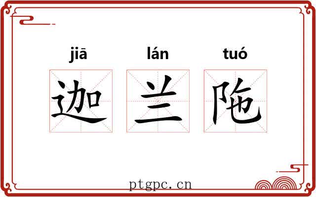 迦兰陁