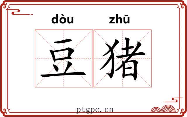 豆猪