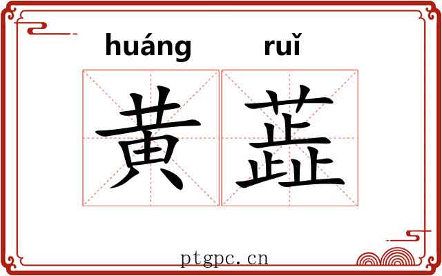 黄蕋