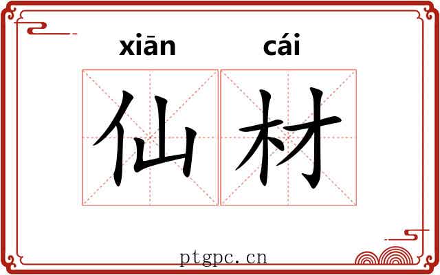 仙材