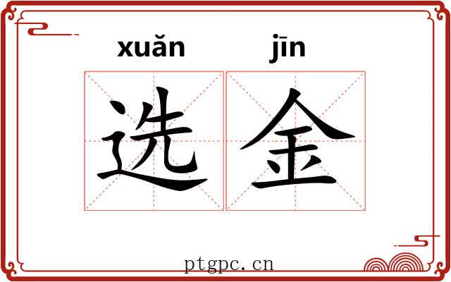 选金 选金