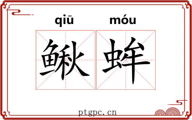 鳅蛑