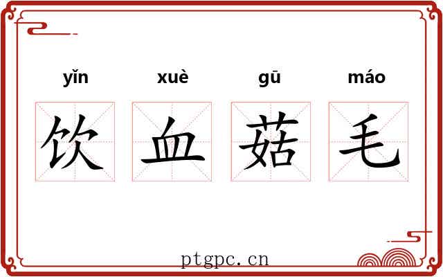 饮血菇毛 饮血菇毛