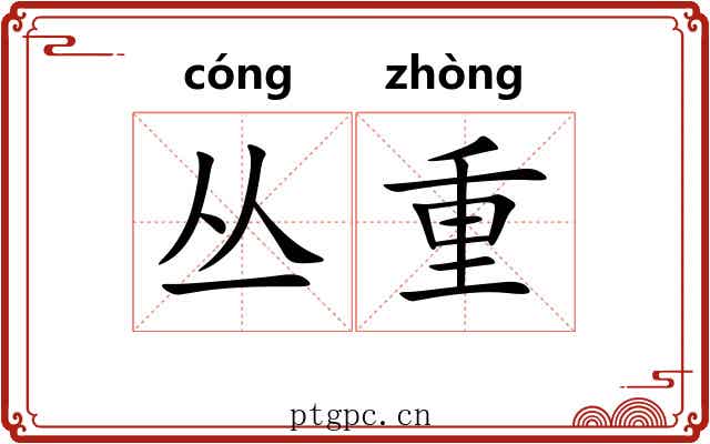 丛重 丛重