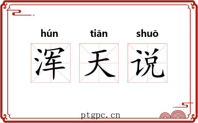 浑天说 浑天说