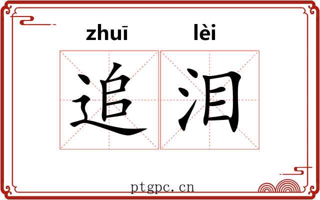 追泪