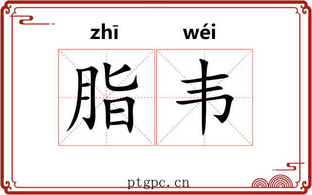 脂韦 脂韦