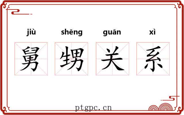 舅甥关系 舅甥关系