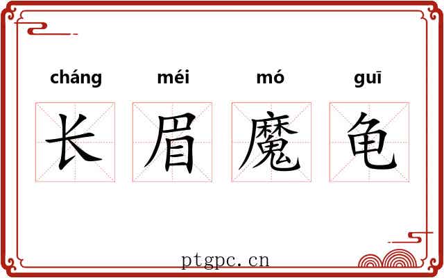长眉魔龟