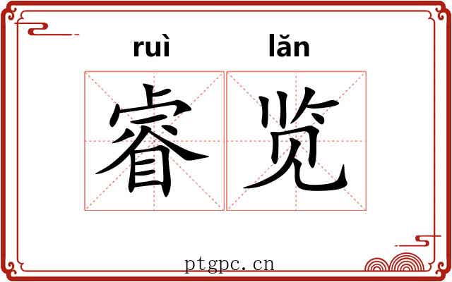睿览
