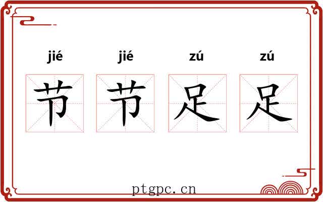 节节足足