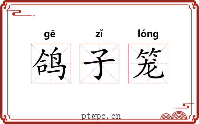 鸽子笼 鸽子笼