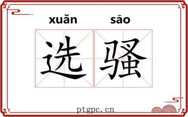 选骚