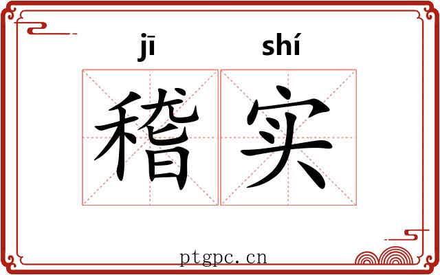 稽实