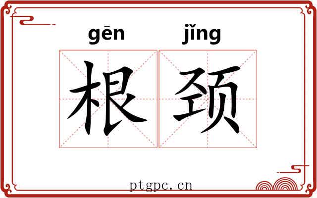 根颈