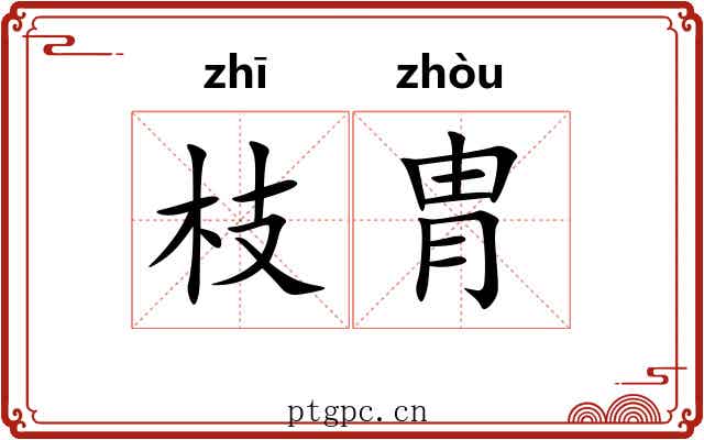枝胄