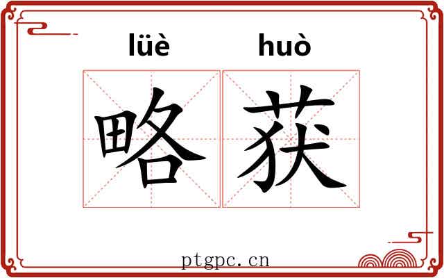 略获