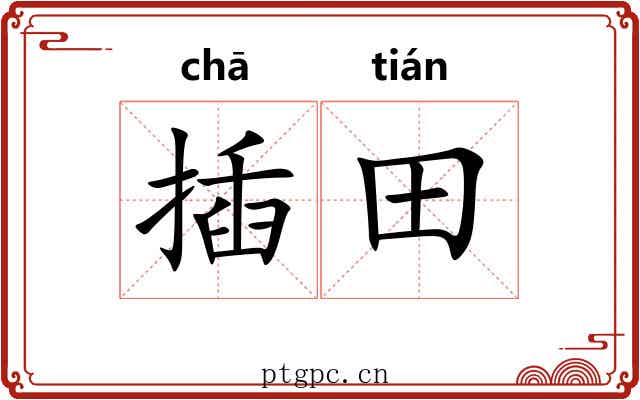 插田