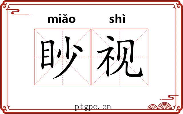 眇视 眇视