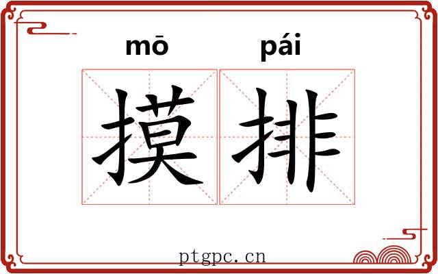摸排