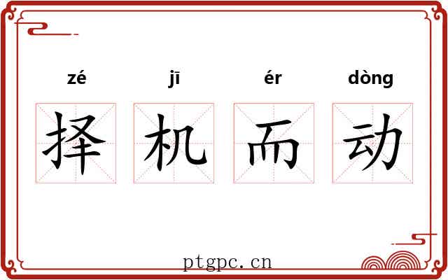 择机而动 择机而动