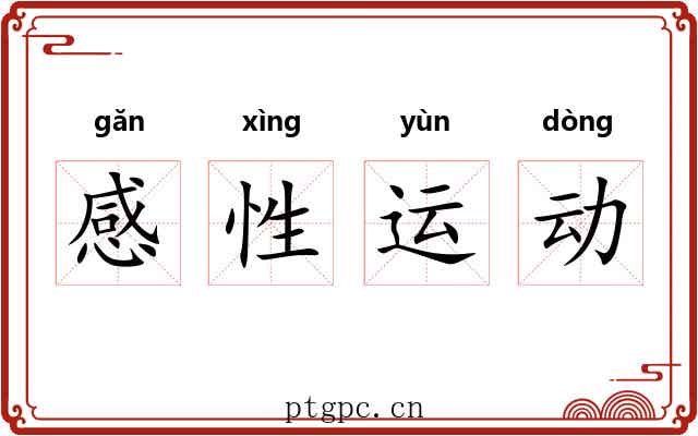 感性运动 感性运动