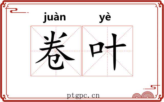 卷叶 卷叶