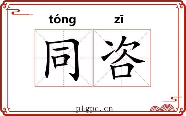 同咨