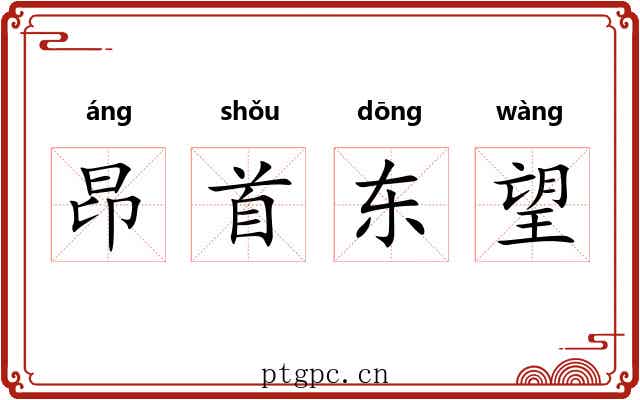 昂首东望 昂首东望