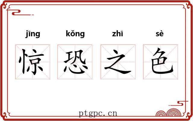 惊恐之色 惊恐之色
