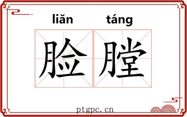 脸膛