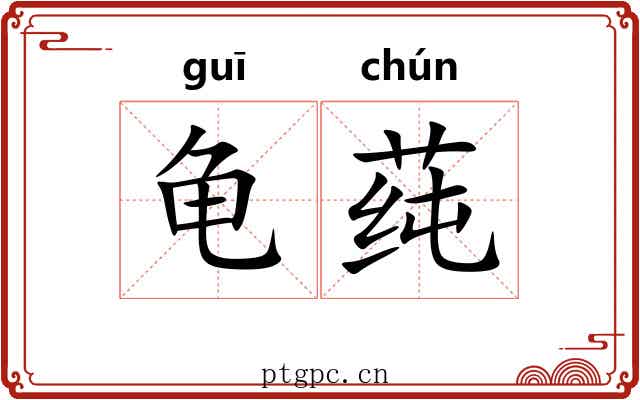 龟莼
