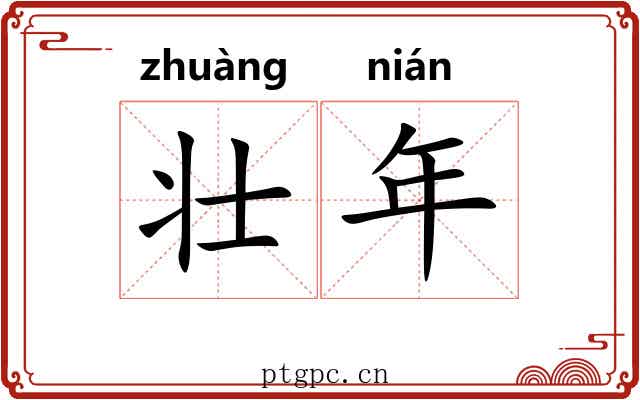 壮年 壮年
