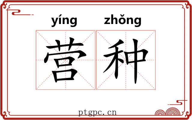 营种 营种