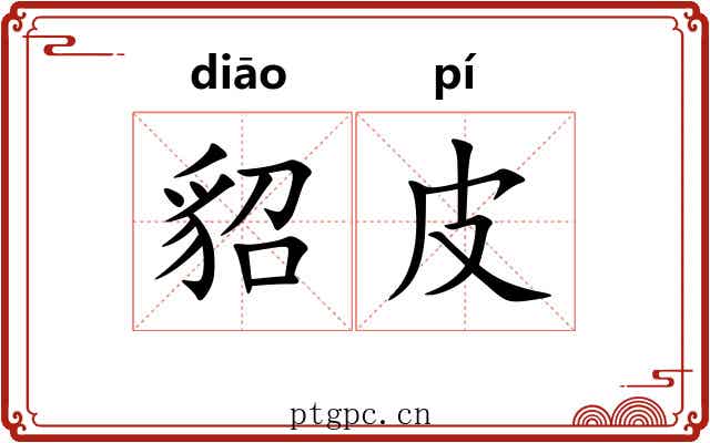 貂皮