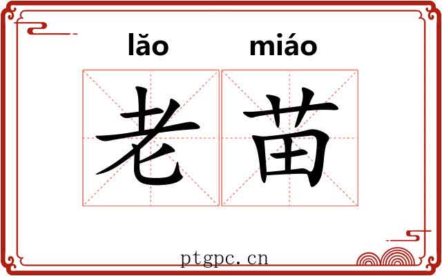 老苗 老苗