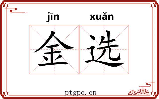 金选 金选