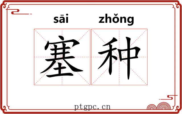 塞种 塞种