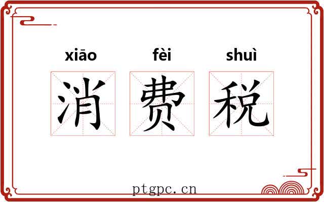 消费税 消费税